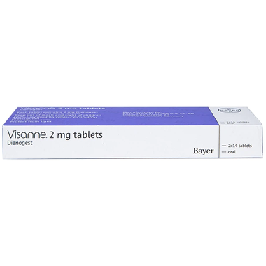 Thuốc điều trị lạc nội mạc tử cung Visanne 2mg (2 vỉ x 14 viên)