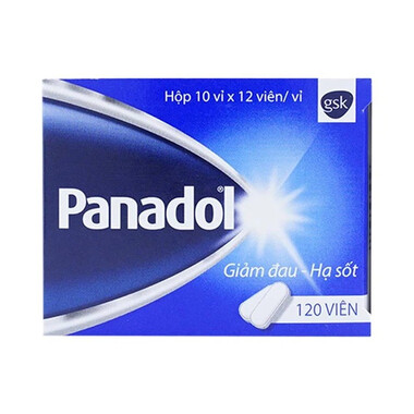 Tên sản phẩm: Thuốc Panadol xanh 500mg hạ sốt và điều trị đau nhẹ đến trung bình (10 vỉ x 12 viên)
