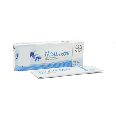 Thuốc tránh thai hằng ngày MARVELON (1 vỉ x 21 viên)