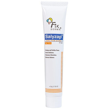 Gel Fixderma Salyzap Day Time giảm mụn và ngăn ngừa sự hình thành nhân mụn mới (20g)