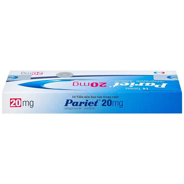 Thuốc PARIET® 20 mg điều trị viêm loét dạ dày (hộp 1 vỉ x14 viên)