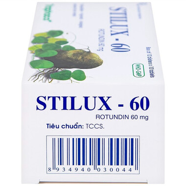 Thuốc Stilux-60 giúp an thần, gây ngủ, giảm đau (10 vỉ x 10 viên)