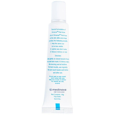 Gel HIRUSCAR POST ACNE làm mờ sẹo mụn và thâm mụn (5g)