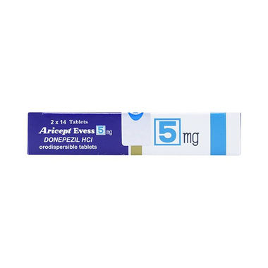 Thuốc Aricept Evess 5mg điều trị Alzheimer, sa sút trí tuệ (2 vỉ x 14 viên)