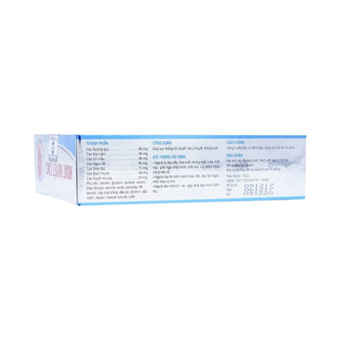 Thuốc Hoạt Huyết CM3  điều trị rối loạn tuần hoàn não do xơ vữa mạch máu ( 30 viên)