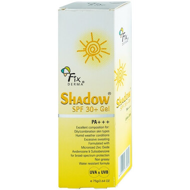 Gel chống nắng Fixderma Shadow SPF 30+ (75g)