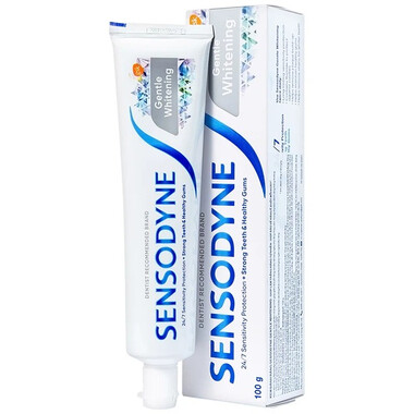 Kem đánh răng Sensodyne Gentle Whitening làm trắng răng tự nhiên, ngừa sâu răng (100g)