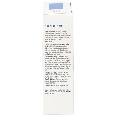 Thuốc Tràng Vị Khang điều trị viêm dạ dày và đại trạng cấp, mạn (6gói)