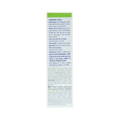 Sữa rửa mặt ISIS Teen Derm Gel giảm nhờn, ngăn ngừa mụn (40ml)