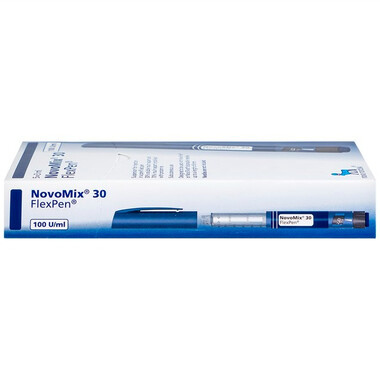 Bút tiêm Novomix 30 FlexPen điều trị đái tháo đường ((hộp 5 cây x 3ml))