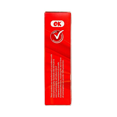 Bao cao su OK Original không mùi, độ đàn hồi tốt (12 cái)