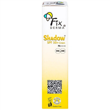 Kem Fixderma Shadow SPF 50+ Cream chống nắng, dưỡng ẩm (75g)