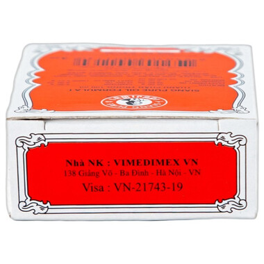 Dầu gió Thái Siang Pure Oil Bertram điều trị cảm cúm, côn trùng cắn (3ml)