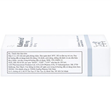 Thuốc Kaleorid 600mg phòng ngừa và điều trị giảm kali huyết (30 viên)