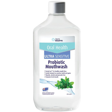 Nước súc miệng men vi sinh Henry Blooms Probiotic Mouthwash diệt khuẩn, bảo vệ răng miệng 375ml