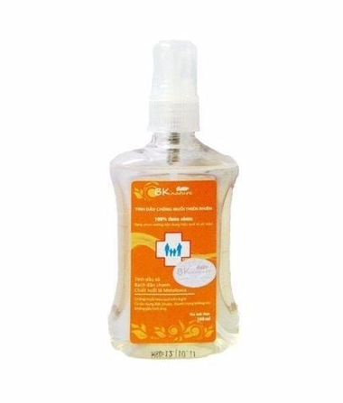 Tinh dầu chống muỗi thiên nhiên BK Nature giúp chống côn trùng, tiệt khuẩn, thanh lọc không khí (Chai 100ml)