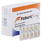 Thuốc Feburic 80mg điều trị tăng acid uric huyết mạn tính (3 vỉ x 10 viên)