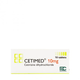 Thuốc Cetimed 10mg điều trị viêm mũi dị ứng, mề đay (10 viên )