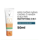 Kem chống nắng kiềm dầu Vichy Capital Soleil Mattifying 3in1 SPF50 (50ml)