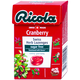 Kẹo ngậm không đường Ricola Cranberry hỗ trợ thông cổ, mát họng, giảm ho (40g)
