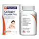 Viên uống VitaHealth Collagen Booster Plus giúp đẹp da, hạn chế lão hóa (60 viên)