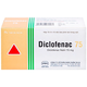 Thuốc Diclofenac 75 điều trị dài ngày viêm khớp mạn, thoái hóa khớp (10 vỉ x 10 viên)