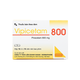 Thuốc điều trị các triệu chứng chóng mặt, đột quỵ Vipicetam 800 Hassan (10 vỉ x 10 viên)