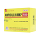Thuốc Ampicillin MKP 500 điều trị nhiễm khuẩn (10 vỉ x 10 viên)