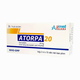Thuốc Atorpa 20mg trị rối loạn mỡ máu (3 vỉ x 10 viên)