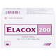 Thuốc Elacox 200 điều trị triệu chứng thoái hoá khớp, viêm khớp dạng thấp cấp hay mạn tính (10 vỉ x 10 viên)