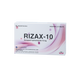 Thuốc Rizax 10mg điều trị bệnh mất trí nhớ mức độ nhẹ và vừa (3 vỉ x 10 viên)