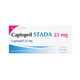 Thuốc Captopril Stada 25mg Cap trị tăng huyết áp, suy tim sung huyết (10 vỉ x 10 viên)