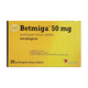 Thuốc Betmiga 50mg hỗ trợ điều trị hội chứng bàng quang tăng động (Hộp 30 viên)