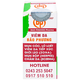 Thuốc Viêm Da Bảo Phương điều trị mụn cóc, lở loét viêm da tiếp xúc giời leo (8ml)