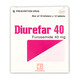 Thuốc Diurefar 40 Pharmedic điều trị tăng huyết áp, phù do suy tim, xơ gan, bệnh thận (10 vỉ x 12 viên)
