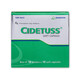 Thuốc Cidetuss điều trị các trường hợp ho (10 vỉ x 10 viên)