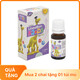 Vitamin tăng trưởng chiều cao Lineabon K2 + D3 Chai 10Ml