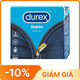 Bao cao su Durex Jeans ôm sát, nhiều gel bôi trơn hộp 3 cái