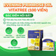 Thực phẩm bảo vệ sức khoẻ Evening Primrose Oil Vitatree hỗ trợ giảm triệu chứng của tiền kinh nguyệt (100 viên)