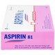 Thuốc Aspirin 81mg phòng ngừa nhồi máu cơ tim, đột quỵ (20 vỉ x 10 viên)