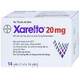 Thuốc Xarelto 20mg Bayer điều trị dự phòng đột quỵ (14 viên)