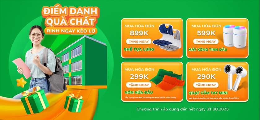 Điểm danh quà chất - Rinh ngay kẻo lỡ