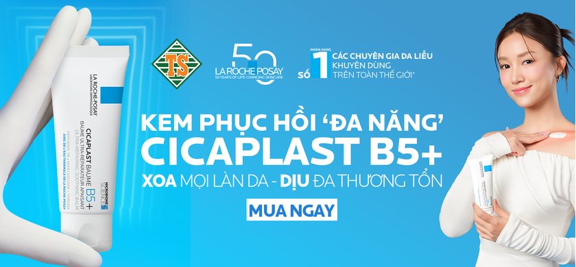 Kem dưỡng da La Roche-Posay Cicaplast Baume B5+ giúp làm dịu và phục hồi làn da trẻ em và trẻ sơ sinh (40ml)