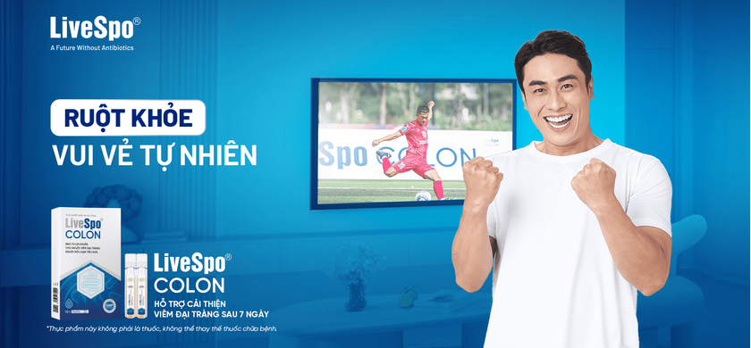 Thực phẩm bảo vệ sức khỏe LiveSpo Colon (10 ống x 5ml)